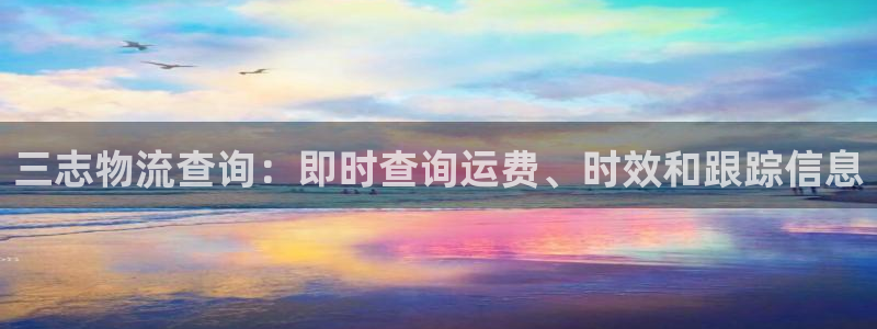 28圈如何注销账号：三志物流查询：即