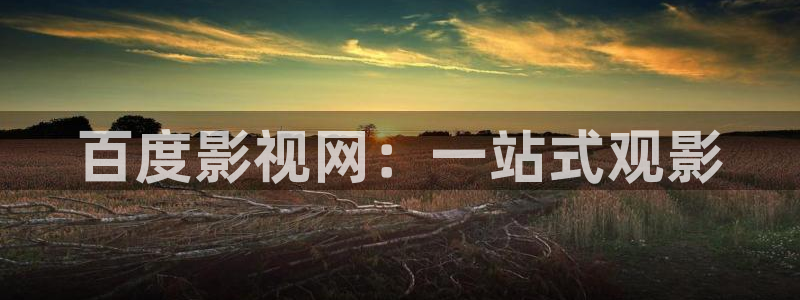 真不卡影视网：百度影视网：一站式观影